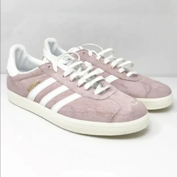 adidas gazelle silver green womens adidas Gazelle Bold Shoes - Women's - Aurora Coffee / Light Pink / Gold main image 0